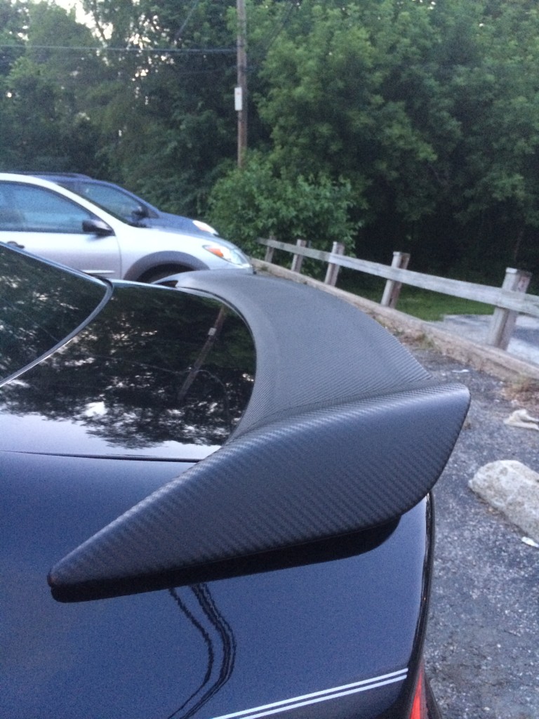 Honda Civic SI Carbon Fiber Spoiler Wrap